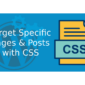How to Target CSS in WordPress Banner image